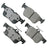 Akebono ACT1665 Disc Brake Pad Set - Rear