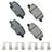 Akebono ACT1679A Disc Brake Pad Set - Rear