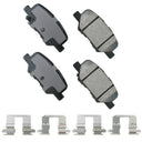 Akebono ACT1679 Disc Brake Pad Set - Rear