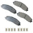 Akebono ACT1691 Disc Brake Pad Set - Rear