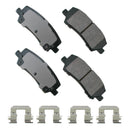 Akebono ACT1793 Disc Brake Pad Set - Rear