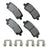 Akebono ACT1793 Disc Brake Pad Set - Rear