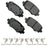 Akebono ACT1809 Disc Brake Pad Set - Rear