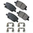 Akebono ACT1811 Disc Brake Pad Set - Front