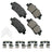Akebono ACT1812 Disc Brake Pad Set - Rear