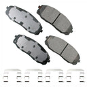Akebono ACT1814 Disc Brake Pad Set - Front