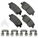 Akebono ACT1816 Disc Brake Pad Set - Rear