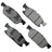 Akebono ACT1818A Disc Brake Pad Set - Front