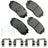 Akebono ACT1826 Disc Brake Pad Set - Front