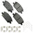 Akebono ACT1913 Disc Brake Pad Set - Front