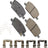 Akebono ACT2019 Disc Brake Pad Set - Front