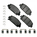Akebono ACT2036 Disc Brake Pad Set - Front