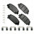 Akebono ACT2036 Disc Brake Pad Set - Front
