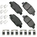Akebono ACT2037 Disc Brake Pad Set - Rear