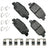 Akebono ACT2037 Disc Brake Pad Set - Rear