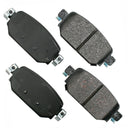 Akebono ACT2042 Disc Brake Pad Set - Rear