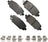 Akebono ACT2172 Disc Brake Pad Set - Rear