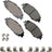 Akebono ACT2176 Disc Brake Pad Set - Front