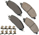 Akebono ACT2229 Disc Brake Pad Set - Front