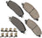 Akebono ACT2229 Disc Brake Pad Set - Front
