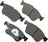 Akebono ACT2300 Disc Brake Pad Set - Front