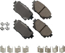Akebono ACT2305 Disc Brake Pad Set - Rear
