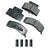 Akebono ACT459 Disc Brake Pad Set - Front