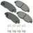 Akebono ACT465E Disc Brake Pad Set - Front