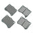Akebono ACT473 Disc Brake Pad Set - Front