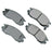 Akebono ACT484 Disc Brake Pad Set - Front