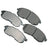 Akebono ACT526 Disc Brake Pad Set - Front