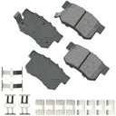 Akebono ACT537A Disc Brake Pad Set - Rear