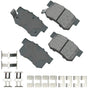 Akebono ACT537A Disc Brake Pad Set - Rear