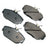 Akebono ACT601 Disc Brake Pad Set - Front