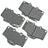 Akebono ACT611 Disc Brake Pad Set - Front