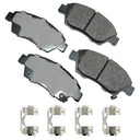 Akebono ACT621A Disc Brake Pad Set - Front