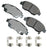 Akebono ACT621A Disc Brake Pad Set - Front