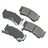 Akebono ACT668 Disc Brake Pad Set - Front