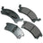 Akebono ACT673 Disc Brake Pad Set - Front
