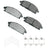 Akebono ACT691 Disc Brake Pad Set - Front
