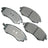 Akebono ACT700 Disc Brake Pad Set - Front