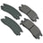 Akebono ACT714 Disc Brake Pad Set - Rear
