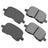 Akebono ACT741 Disc Brake Pad Set - Front