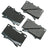 Akebono ACT772 Disc Brake Pad Set - Front