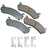Akebono ACT785 Disc Brake Pad Set - Front or Rear