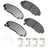 Akebono ACT787A Disc Brake Pad Set - Front
