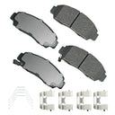 Akebono ACT787B Disc Brake Pad Set - Front