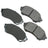 Akebono ACT798 Disc Brake Pad Set - Front