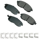 Akebono ACT815A Disc Brake Pad Set - Front