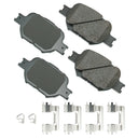 Akebono ACT817A Disc Brake Pad Set - Front